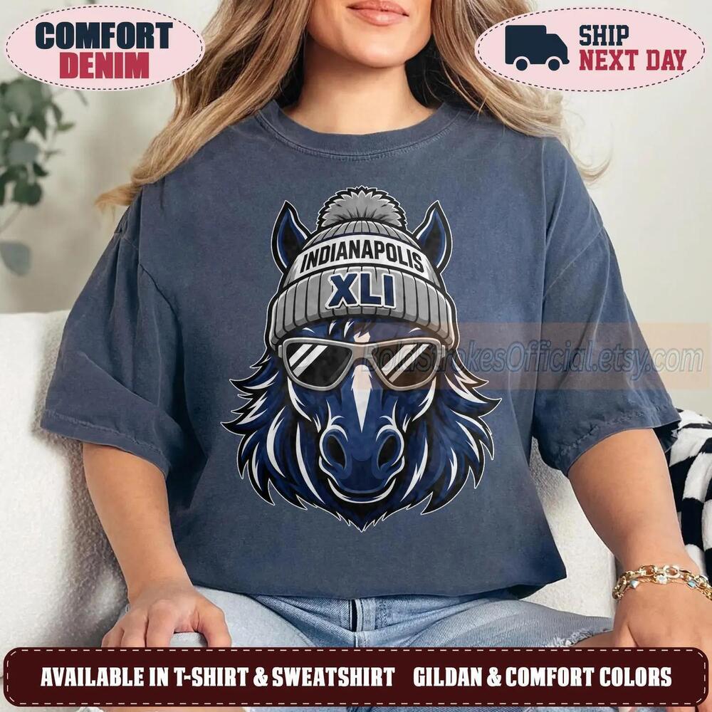 Indianapolis 90s Retro Graphic Oversized Game Day Fan
